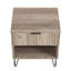 Table de chevet en gris rustique-26692521