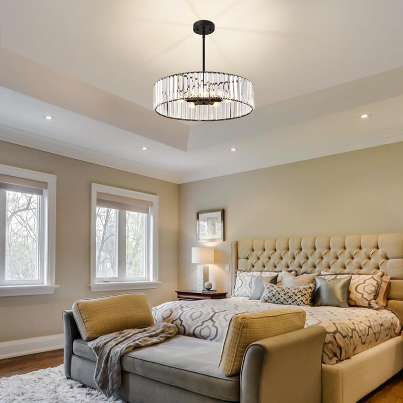 Black Crystal Chandelier
