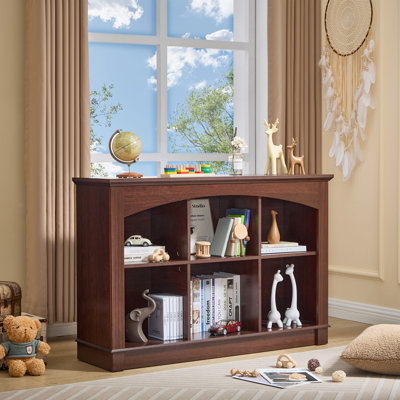 Bibliothèque, bibliothèque à 6 cubes, armoire de rangement en bois avec organisateur de cube pour meubles de chambre à coucher, salon, bureau