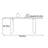 Modern rectangular style dining table-675156702