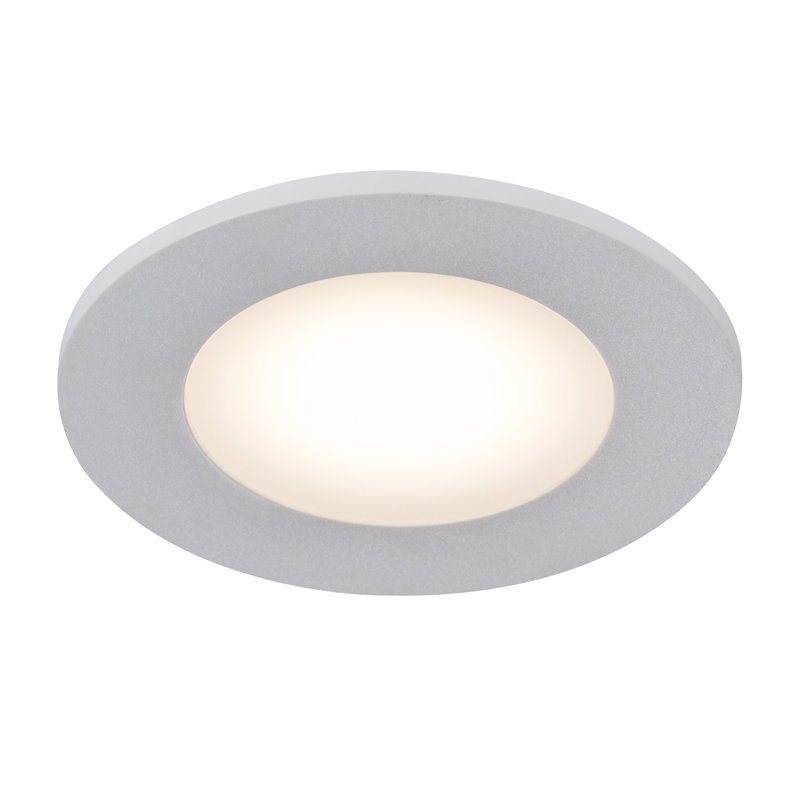 Duboce 3.35'' LED Recessed Lighting Kit, White, 2700K