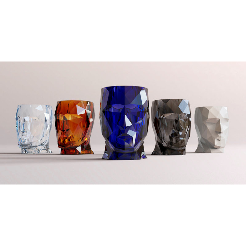 Adan Plastic Statue Planter, Fume