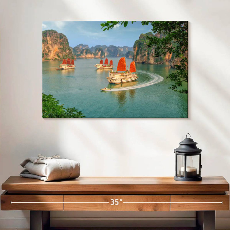 Bateaux de croisière Mehar Halong Bay, H 16 po x l 24 po