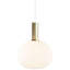 Alton 1 - Light Black/Brass Single Pendant