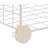 Basics 6 Storage Shelves With 6 Cube Wire Grid, Stackable Cubes-113543060