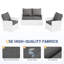Coussin de siège / dossier de remplacement pour l'extérieur (canapé non inclus)-731174975