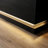 89'' W 2-Drawer Sleek TV Stand Media Console With Ambient Lighting And 2-Tier Tempered Glass-2093118889