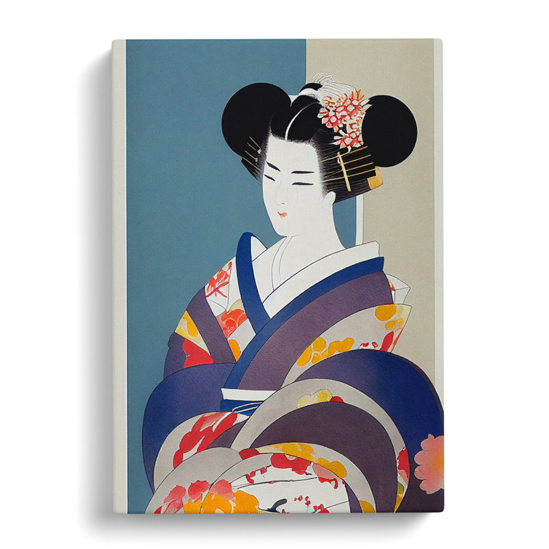 Traditional XV1022-4718X No.2 - Wall Art, Wrapped Canvas, 76cm H x 50cm W, No Matte