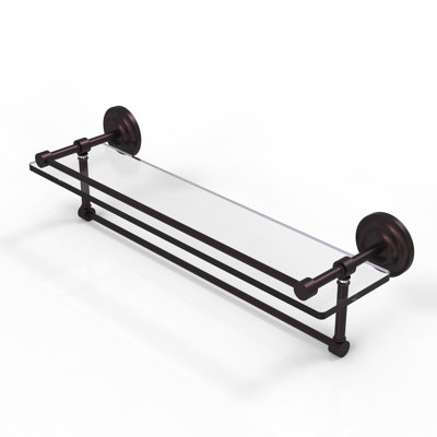Leamore Bracket Shelf with Towel Bar