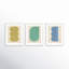 Keyhole 4-6. Set Of 3 Painting by Lee Lessem-226582889-226582891