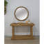Miroir rond en rotin 31,9 po
