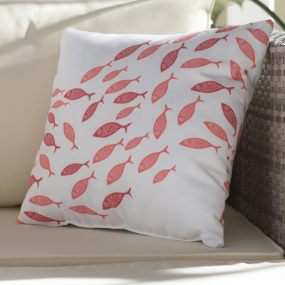 Beach Vacation Square Pillow Cover & Insert