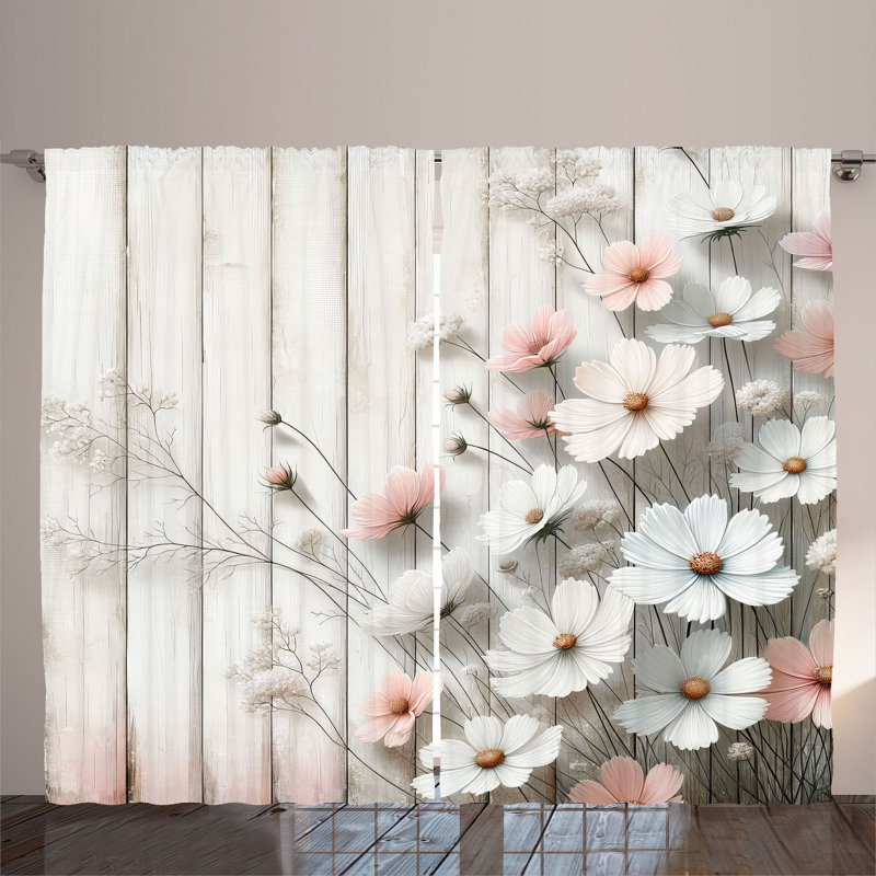 Room Darkening Curtain Pair, 54" W x 84" L