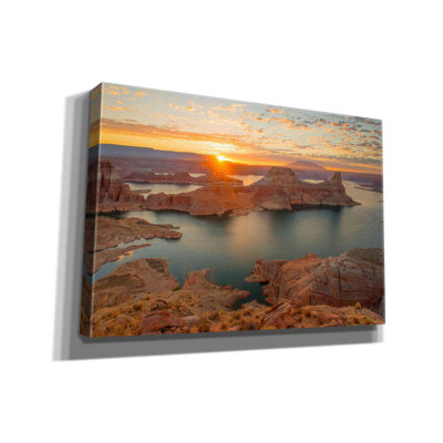 «Gunsight Sunrise» par John Gavrilis, estampe numérique sur toile