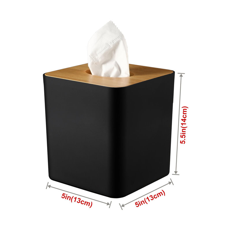 Ensemble de 6 housses de papier hygiénique en vrac, housse de boîte à mouchoirs, porte-mouchoirs, porte-boîte à mouchoirs, housse de boîte à mouchoirs, distributeur de papier hygiénique pour cube, housses de boîte à mouchoirs, maison et bureau, 