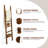 Lemi 6-Tier Solid Wood Blanket Ladder Shelf-38628888