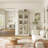 Rustic Dispaly Cabinet With Warm Light