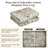 Modern Area Rug 10x13 Aesthetic Carpet Non Slip Abstract Rug Washable Farmhouse Floor Cover for Living Room Playroom Nursery Camel-1829970834-1829970838