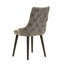 Tufted Velvet Upholstered Side Chair in Beige-66301114