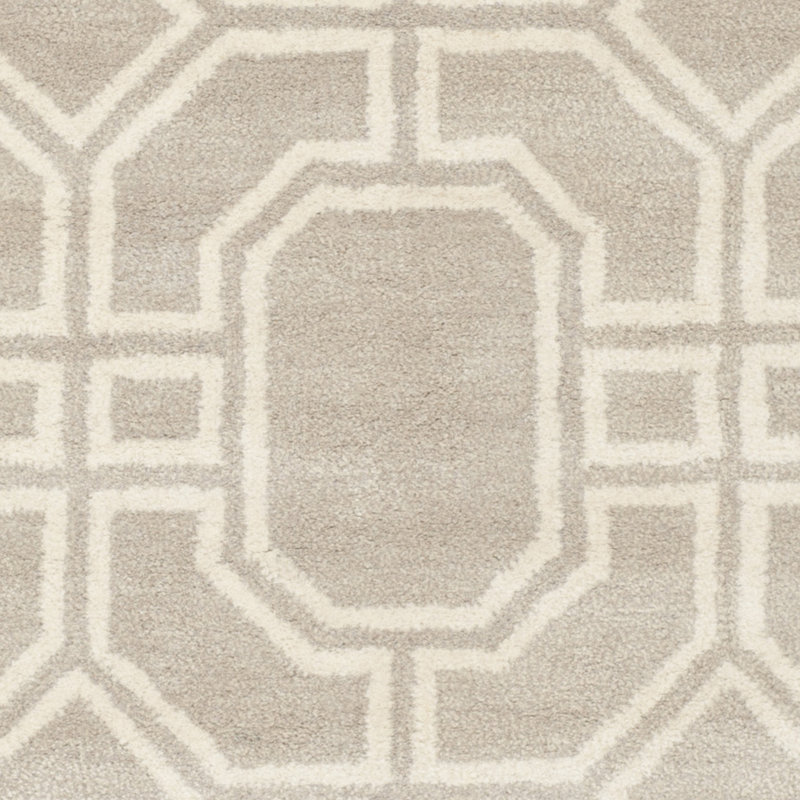 Soho Hand Tufted Wool & Viscose Geometric Rug, Runner 2'6" x 8'