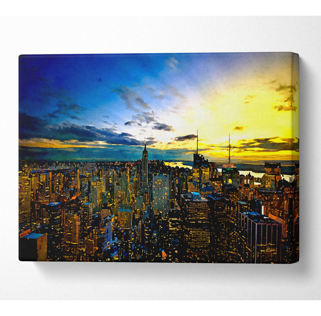 New York City Colours - Kunstdrucke auf Segeltuch