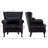 Dorava Velvet Accent Chair-1226245491