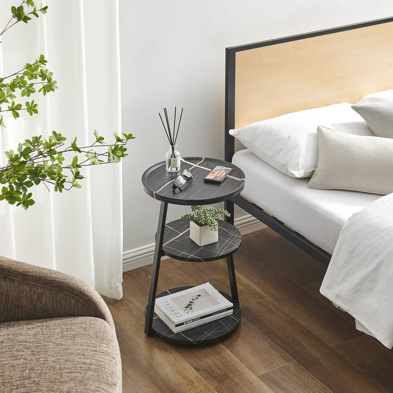 Table de bout Jivan, Noir