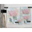 Vitrail pivoine - reproduction sur toile-22481986