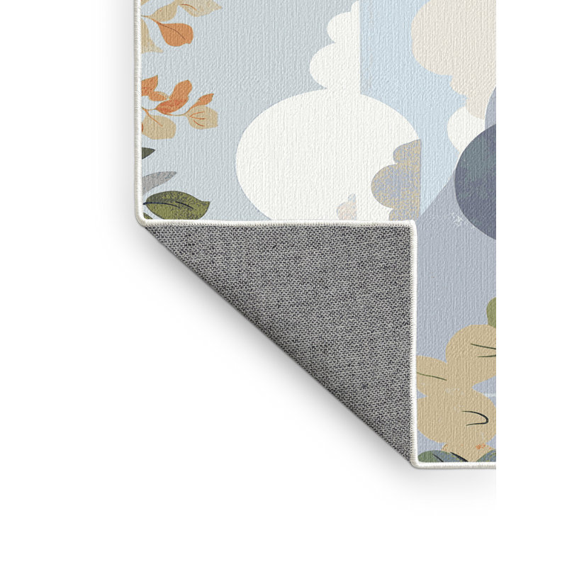 Tapis pour enfants 6 animaux Ginza, Rectangle 5 pi x 7 pi