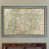 Toile avec cadre gris