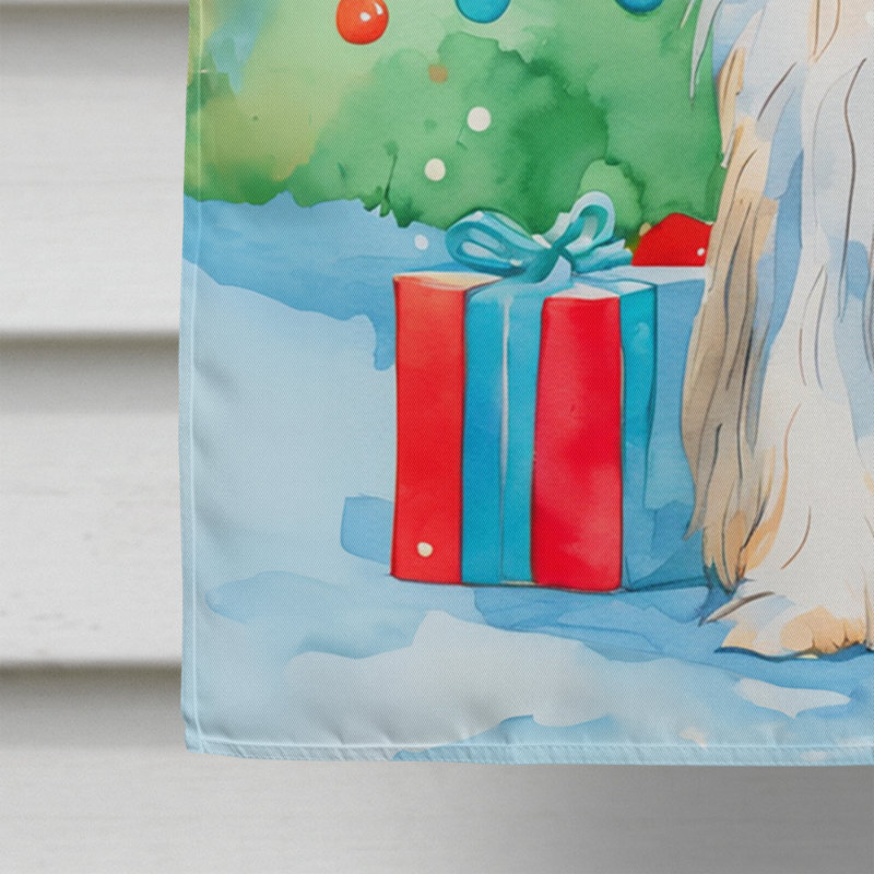 Double Sided Polyester Christmas, 40'' H x 28'' W