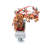 Kurt Adler Fabriche Musical Santa With 8 Reindeer, 2-Piece Set, 24in