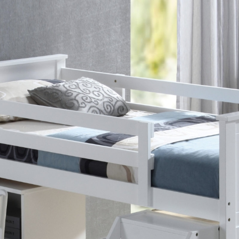Ensemble de lit mezzanine simple Wyatt