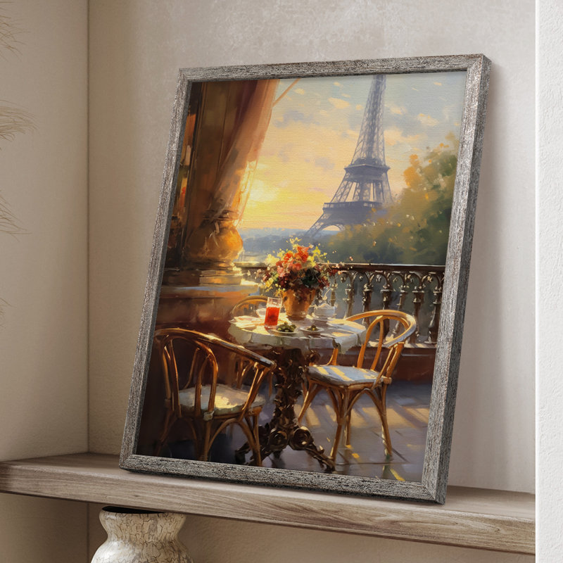 LANDSCAPES Series CCCXVIII Framed Print - Solid Wood, H 15 po x l 12 po