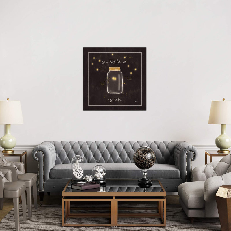 Firefly Glow I - Wrapped Canvas Print, 45.72 cm H x 45.72 cm W x 3.175 cm D