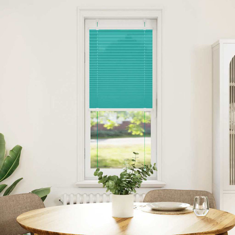 17 Stories Zebra Blind Sand Brown 120X150 Cm Fabric Width 115.9 Cm Polyester, 40cmW x 100cmL, Petrol Green