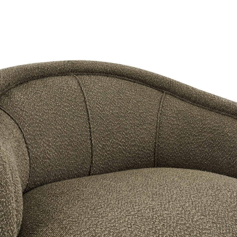 Fauteuil d'appoint Living Amanda Green, Vert