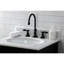 Heirloom Widespread Bathroom Faucet with Drain Assembly-49495293