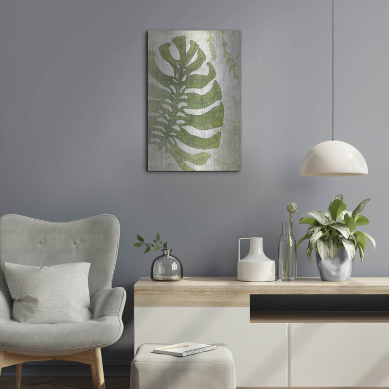  «Frond 3» par Chariklia Zarris, art mural en métal, 16 po x 24 po, H 24 po x l 16 po