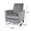 Fauteuil inclinable en métal-1076633008