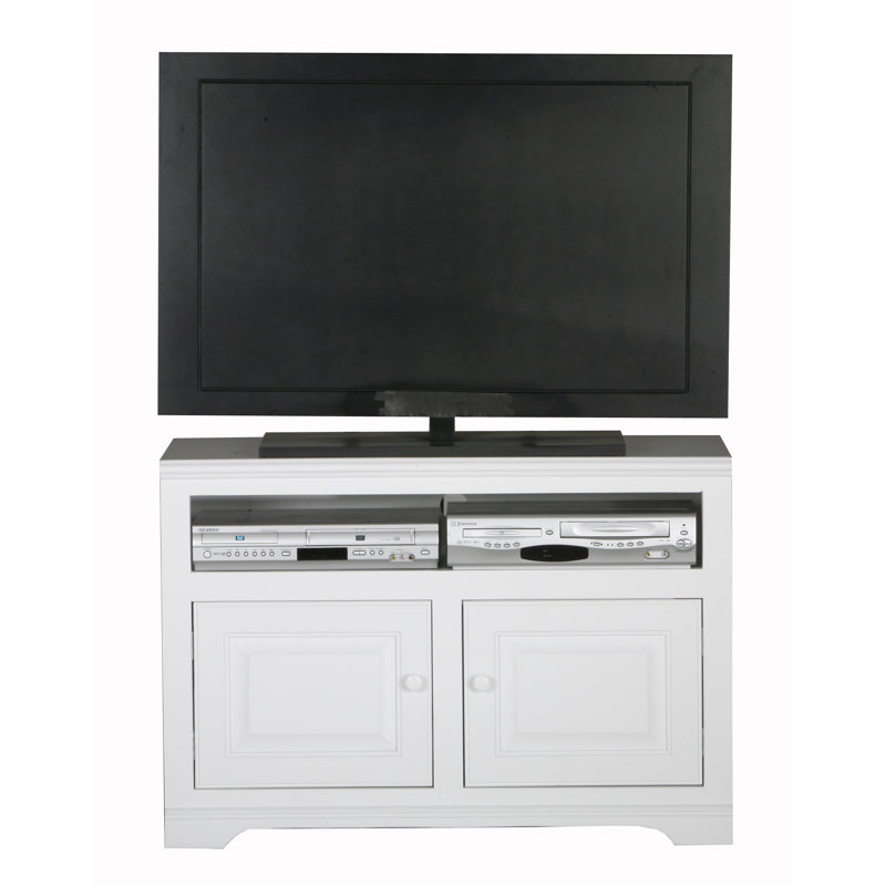 Meuble télé Verna, Bois, Blanc