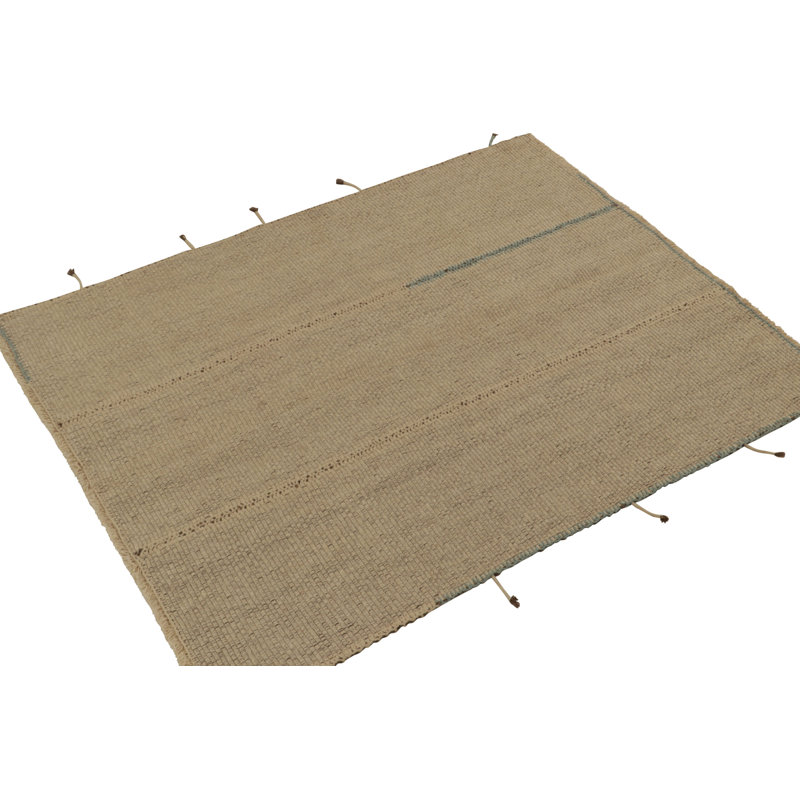One-of-a-Kind 5' X 6'5" Hand Knotted Area Rug