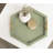 Reith Hexagon Manufactured Wood Tray with Metal Handles-546501145-546501143