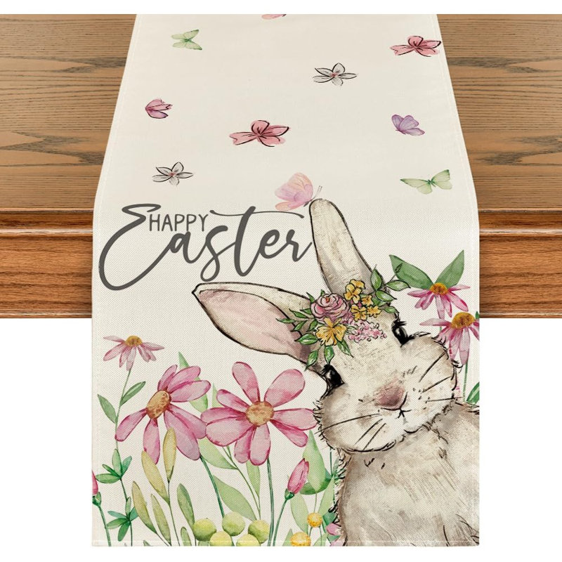 Chemin de table Daisy Bunny Rabbit