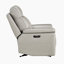 Fauteuil oscillant inclinable électrique et moderne en cuir fleur de 41,5 po avec repose-tête électrique, ports USB-A et USB-C Amaris
