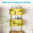 Midhat Geometric Storage Bookcase with 3 Drawer