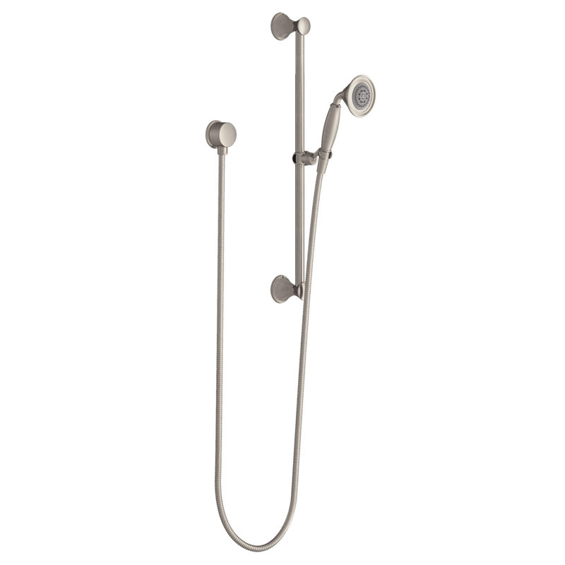 Fitzgerald Pressure-Balanced Complete Shower System, Platinum Nickel