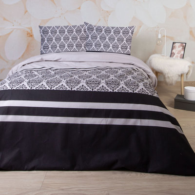 Cotton Duvet Cover Set with Pillow Shams Included