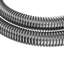 Système de douche mural double nickel brossé 12 pouces, valve équilibrée, pluie et douchette, carré de jet réglable à 360 ° avec finition, - douchette Scald pour douches remplies de confort