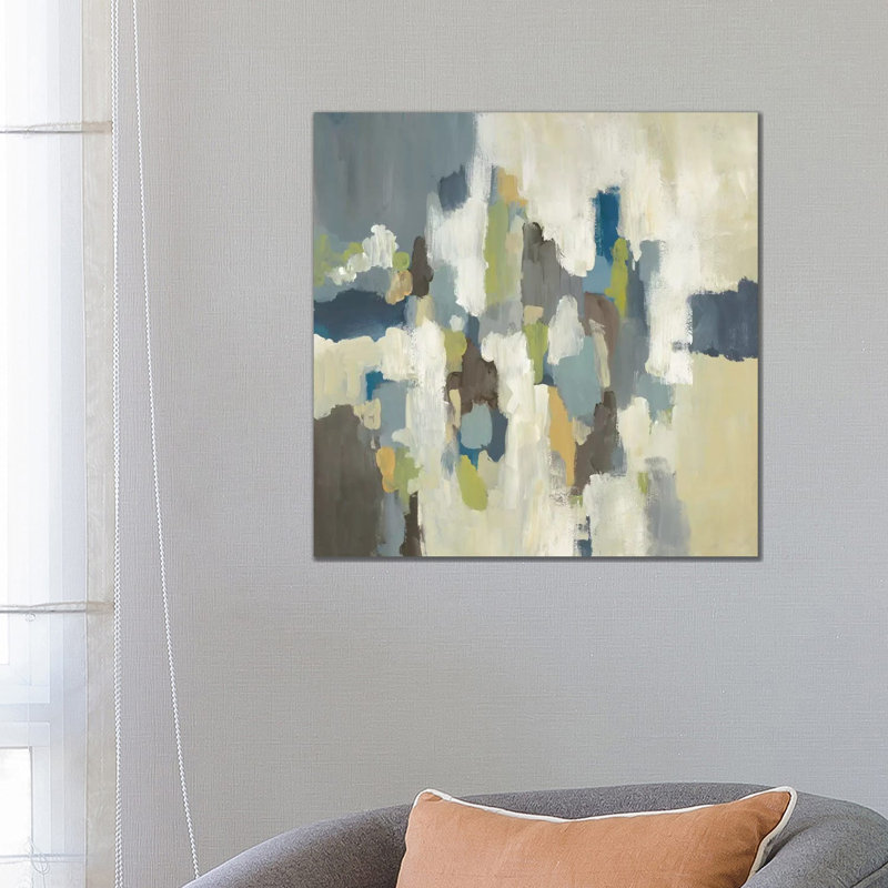 Blue Dreams I by Lisa Ridgers - Wrapped Canvas Painting, 93.98 cm H x 93.98 cm W x 1.91 cm D